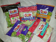 Dole Fresh Retail Salad Line.