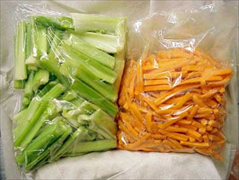 Celery Sticks, Carrot Sticks